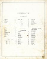 Contents, St. Charles County 1875